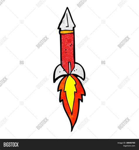 Cartoon Missile Vector & Photo (Free Trial) | Bigstock