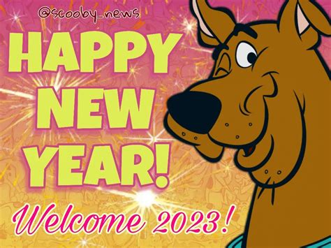 Scooby-Doo News on Twitter: "Happy New Year, gang! May 2023 be the best year of your life - so ...