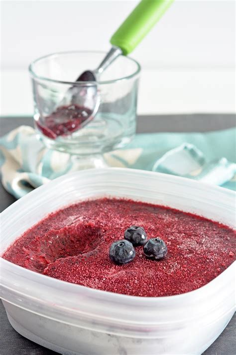 Berry Sorbet Recipe - Powered By Mom