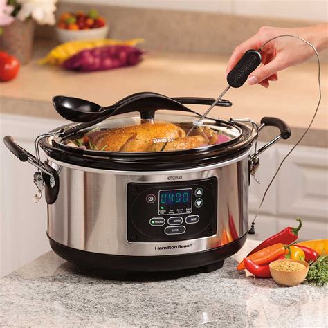 Hamilton Beach Set & Forget® Programmable 6-Quart Slow Cooker - 33967