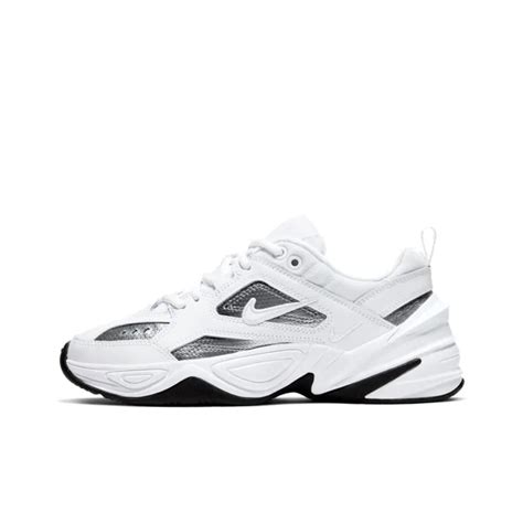 Nike M2K Tekno White Metallic Silver Black Women's - POIZON