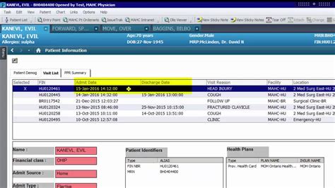 Cerner Medical Chart - Shantia Jamali