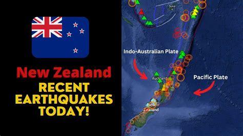 Recent Earthquakes in New Zealand: North Island, South Island