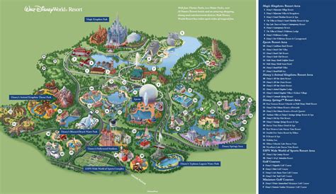 Every Official Disney World Map All In One Place - Disney Trippers