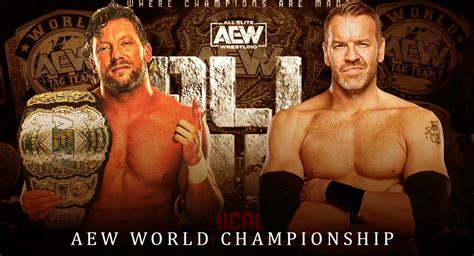 Christian Cage Vs. Kenny Omega World Title Match Announced For AEW All ...