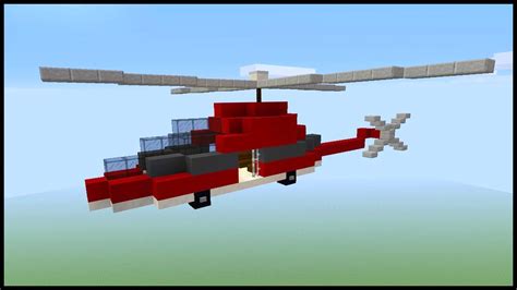 Minecraft: How to Make a Helicopter! - YouTube