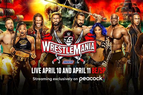 Wrestlemania 37 Week Full Schedule Announced For WWE Network