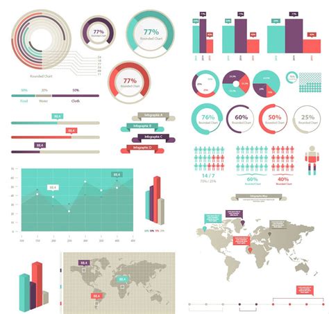 100+ Infographic Vector Elements