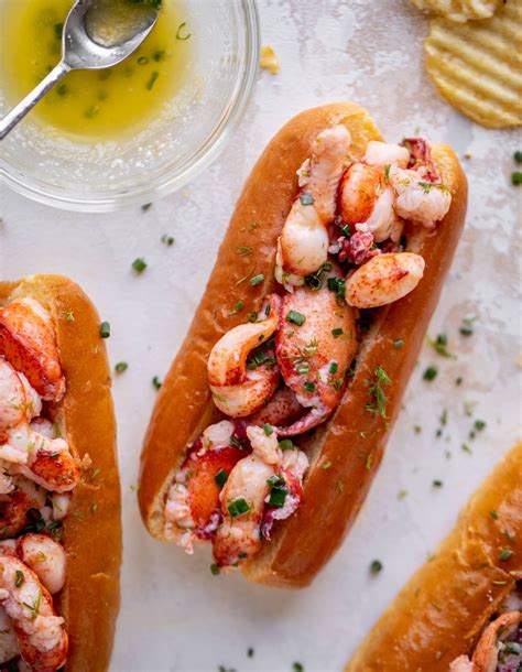 Buttery Lobster Rolls - Connecticut Style Lobster Rolls with Butter