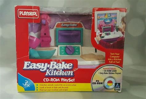 1995 PLAYSKOOL EASY-BAKE KITCHEN PLAYSET | Toy kitchen set, Toy kitchen, Easy baking