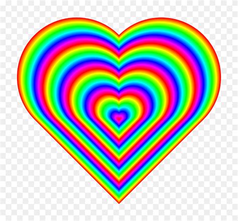 Rainbow Heart Clip Art At Clker Vector Clip Art Clipa - vrogue.co
