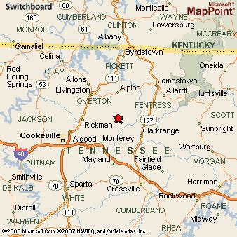 Where is Crawford, Tennessee? see regional map & more