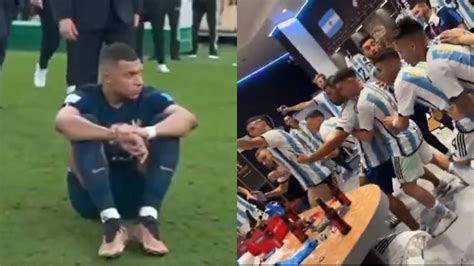 Watch: Martinez mocks Mbappe with 'minute of silence' act in WC celebration | Football News ...