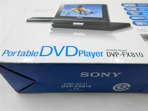 Sony DVP-FX810 Portable DVD Player with Battery Pack | eBay