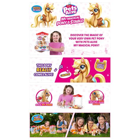 Zuru Pets Alive - Robotic S1 Pony Playset – OG Singapore