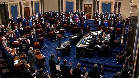 All but 5 Republicans vote to dismiss Trump impeachment trial on ...