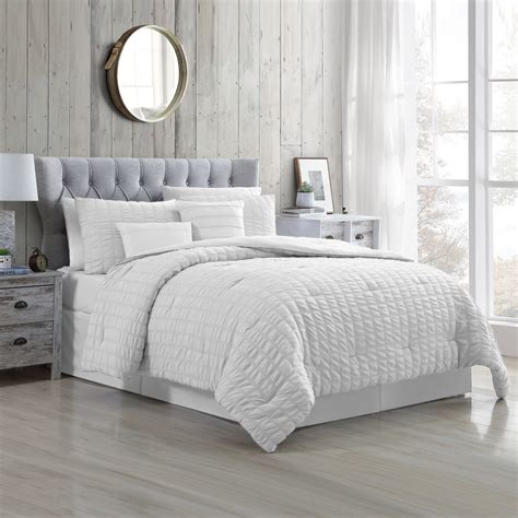 Modern Threads White Polyester Comforter, King, (5 Counts) - Walmart.com