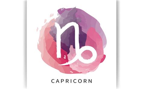 Capricorn Symbol Graphic by mehide021 · Creative Fabrica