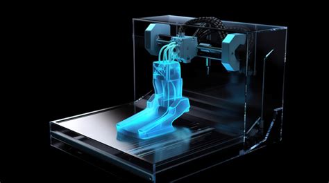 3d Printer Robotic Hand Collaborating With In Rendering Backgrounds ...