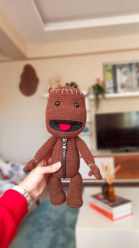 Sackboy Crochet Pattern, Sackboy Amigurumi Crochet Pattern, Crochet Sackboy Amigurumi Doll ...