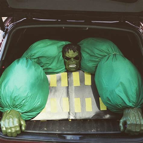 Hulk Trunk or Treat! Avengers! … | Trunk or treat, Truck or treat ...