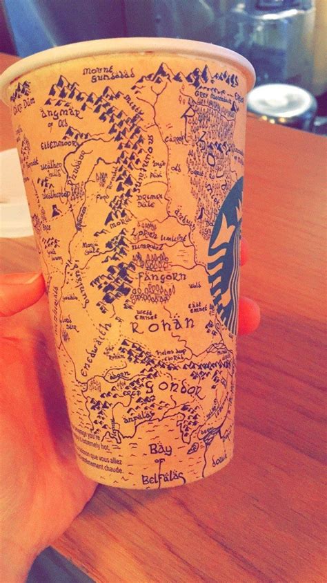 This Lord Of The Rings Fan Drew An Incredible Map Of Middle-Earth On A ...