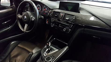 Interior Of The 2015 BMW M3 F80 - Black Leather - YouTube