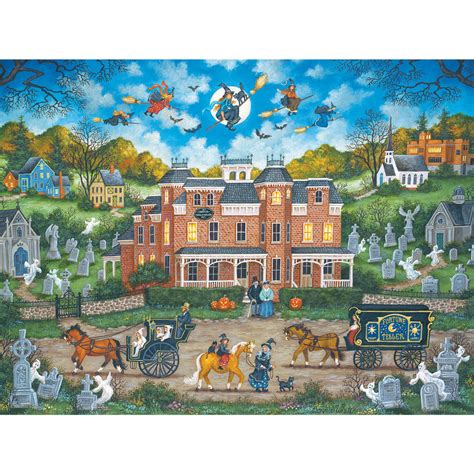 Halloween Fright Night 300 Large Piece Jigsaw Puzzle | Spilsbury