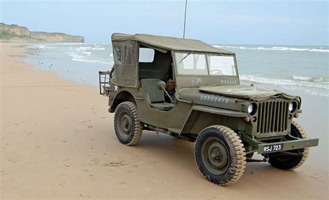 Storming Normandy in a World War II Jeep | Feature | Car and Driver