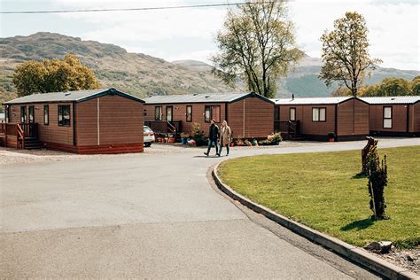 Loch Lomond Holiday Park in Inveruglas lodges for rental with hot tubs