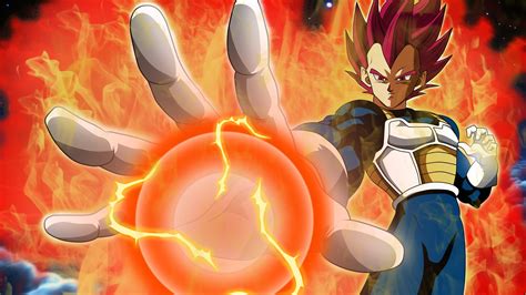 Vegeta SSJG Super Saiyan God de Dragon Ball Anime Fondo de pantalla ID:4991