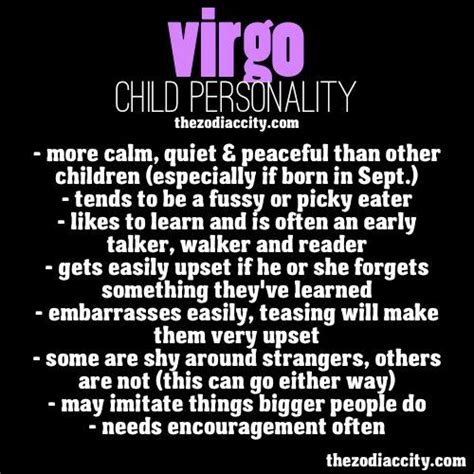 Virgo child personality... My baby the cusp boy has some of this and some Leo | Virgo ...