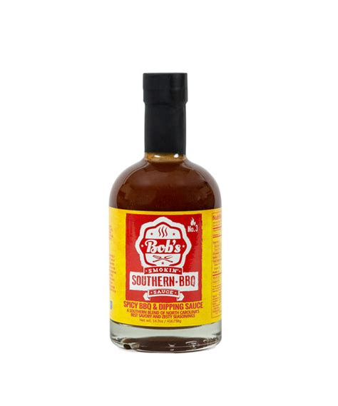 Bob's Smokin' Southern BBQ #3 Spicy Sauce - Grillbillies BBQ