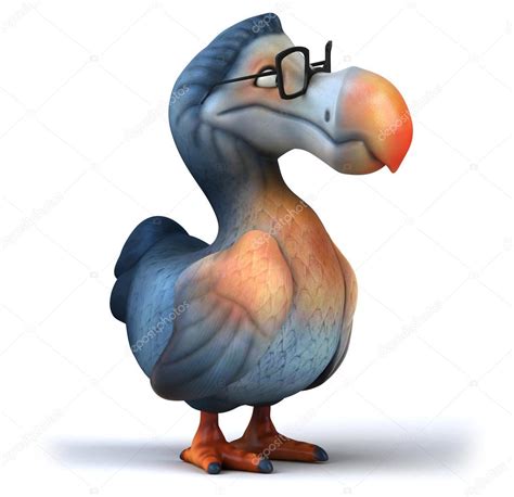 Dodo bird in glasses — Stock Photo © julos #64064345