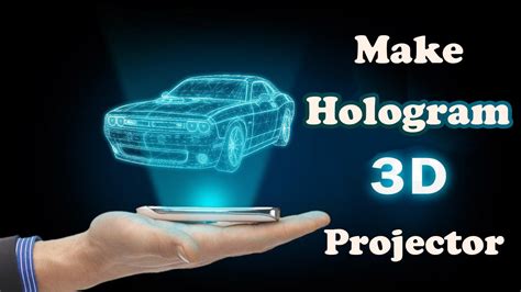 Make 3D Hologram Projector at Home - YouTube