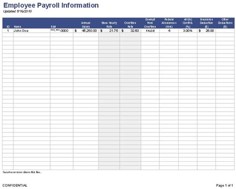 Pin by Darrell Walker on Excel tutorials | Payroll template, Payroll ...