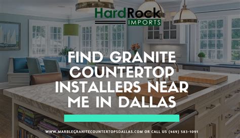 Find Granite Countertop Installers Near Me in Dallas