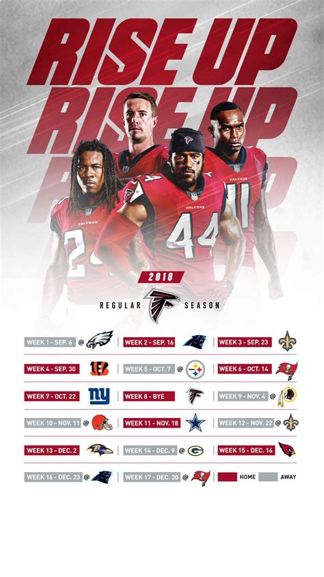 Atlanta Falcon Schedule | Examples and Forms