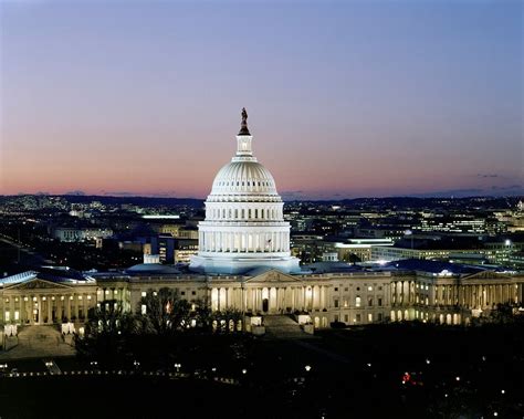 Capitol Hill at night. Original | Free Photo - rawpixel