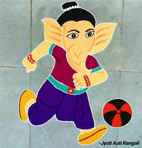 Ganesh Chaturthi Rangoli Designs | Simple & Unique Patterns