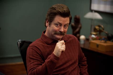 Nick Offerman of Parks and Recreation aims to create a "polite cult" in ...