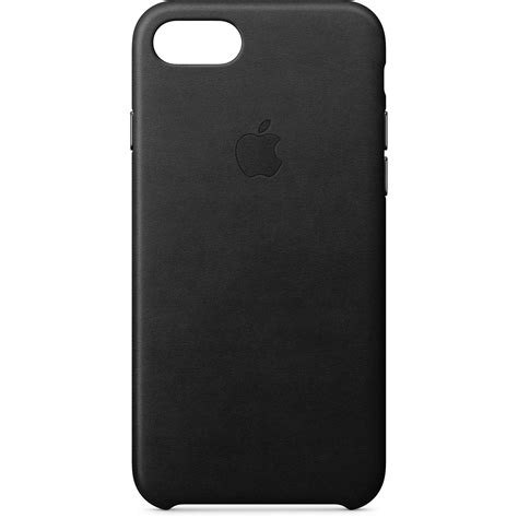 Apple iPhone 8/7 Leather Case (Black) MQH92ZM/A B&H Photo Video