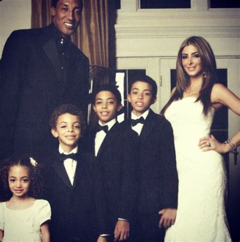 Scotty Pippen, His Wife & Their Children | We are Family! | Pinterest ...