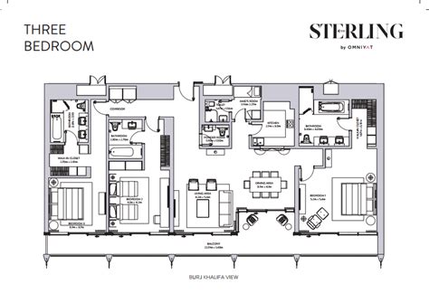 Floor Plans - The Sterling Business Bay by Omniyat