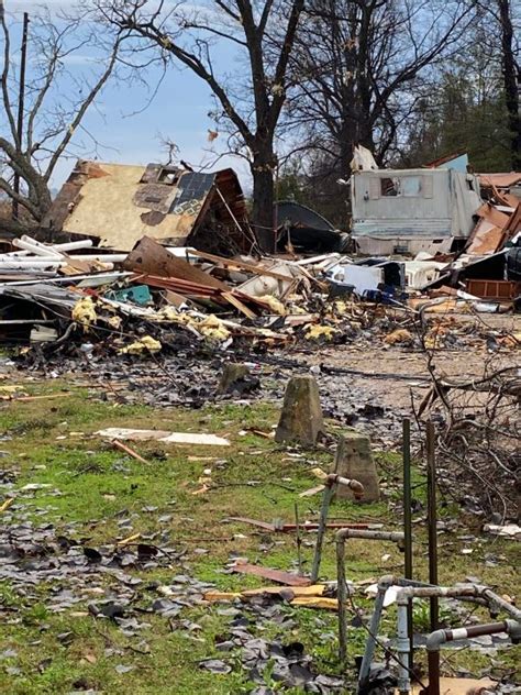 PHOTOS: Damage from possible tornadoes in Mississippi