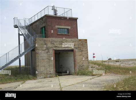 Bomb Ballistics Building, Orford Ness, Suffolk Stock Photo - Alamy