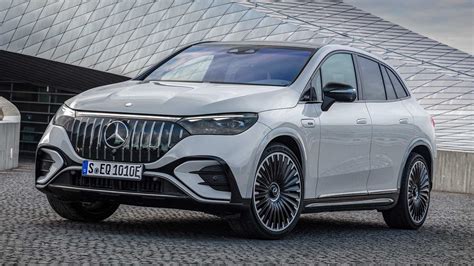 The 2024 Mercedes-AMG EQE SUV Packs Up to a 677-HP Punch