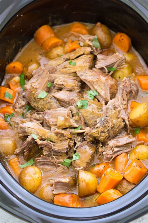 Slow Cooker Pot Roast - Easy Crock Pot Recipe!