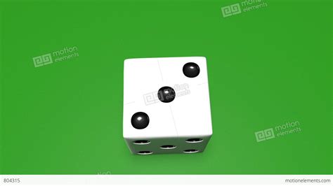 3D Dice Roll 01 Stock Animation | 804315