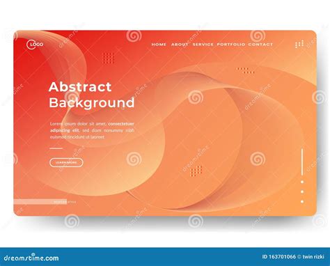 Abstract Background Design. Landing Page Template. Web Page Design for Website and Mobile ...